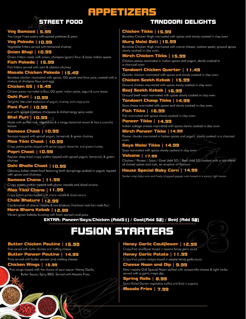 Menu photo 1