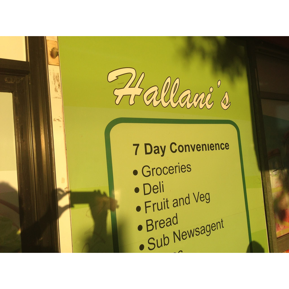 Menu, Hallani's