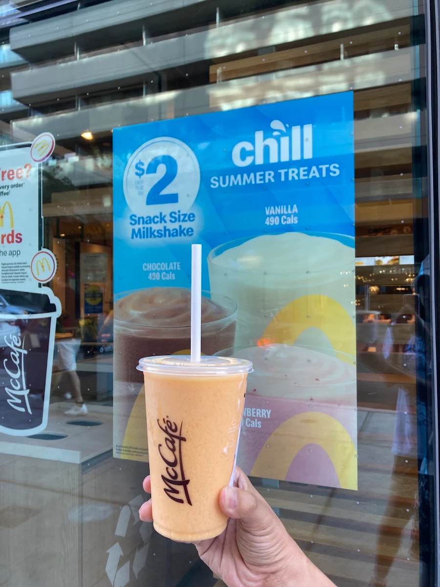 Menu, McDonald's