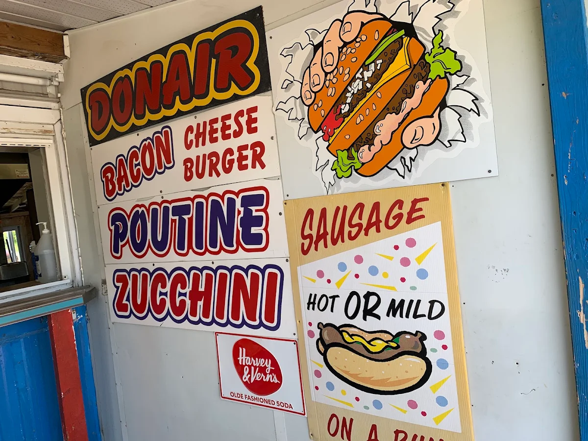 Menu, Tony's Chip Wagon