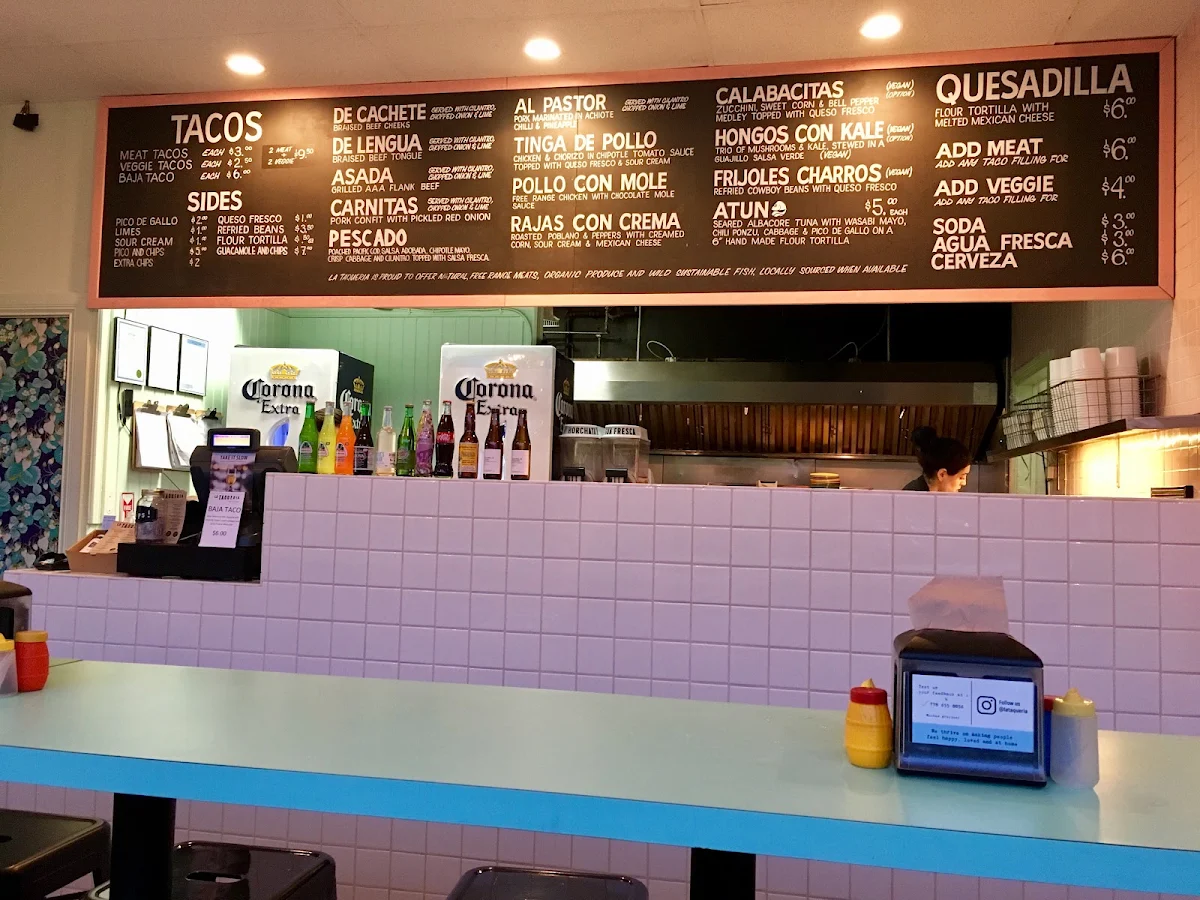 Vibe, COMEDOR By La Taqueria Pinche Taco Shop