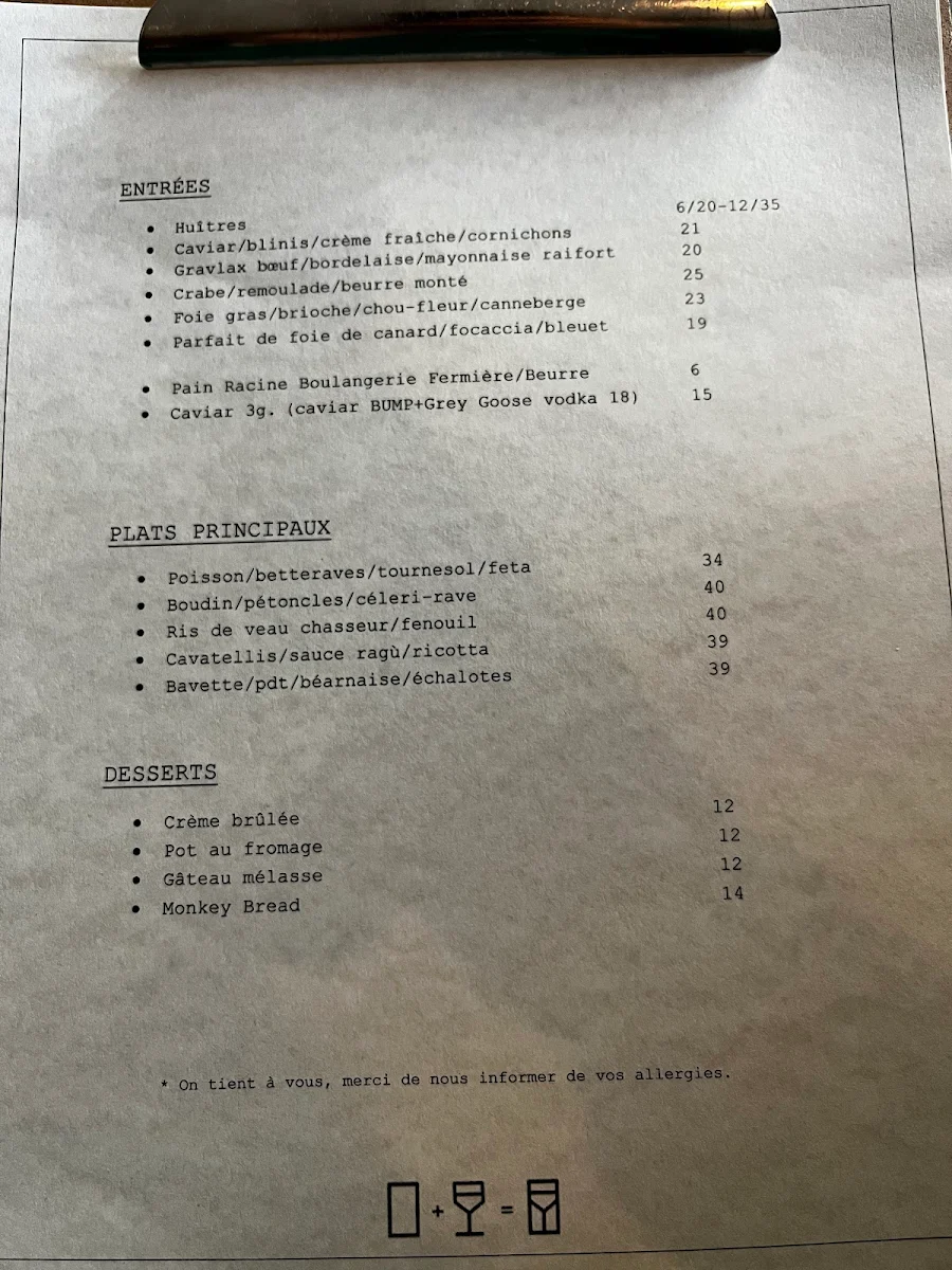 Menu photo 1