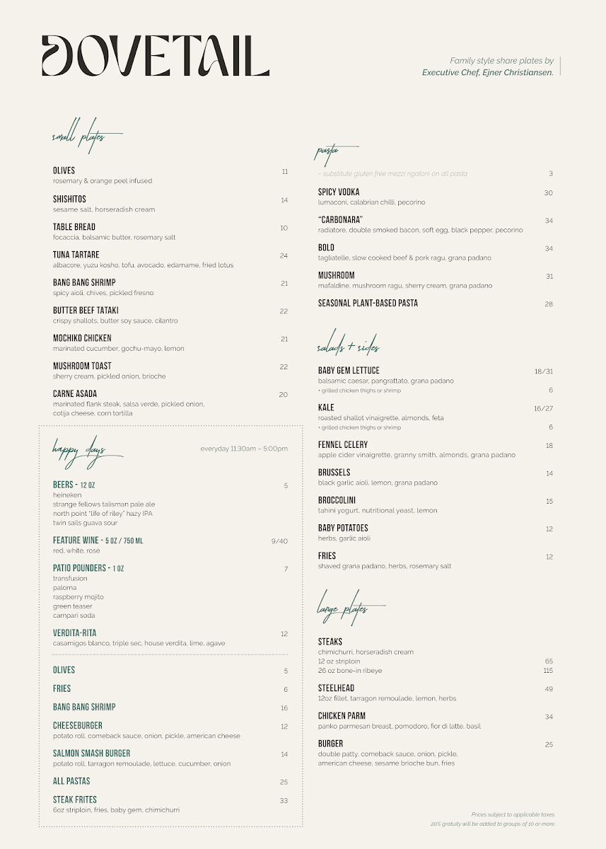 Menu photo 1