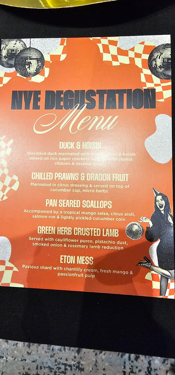 Menu, Cronulla RSL Club