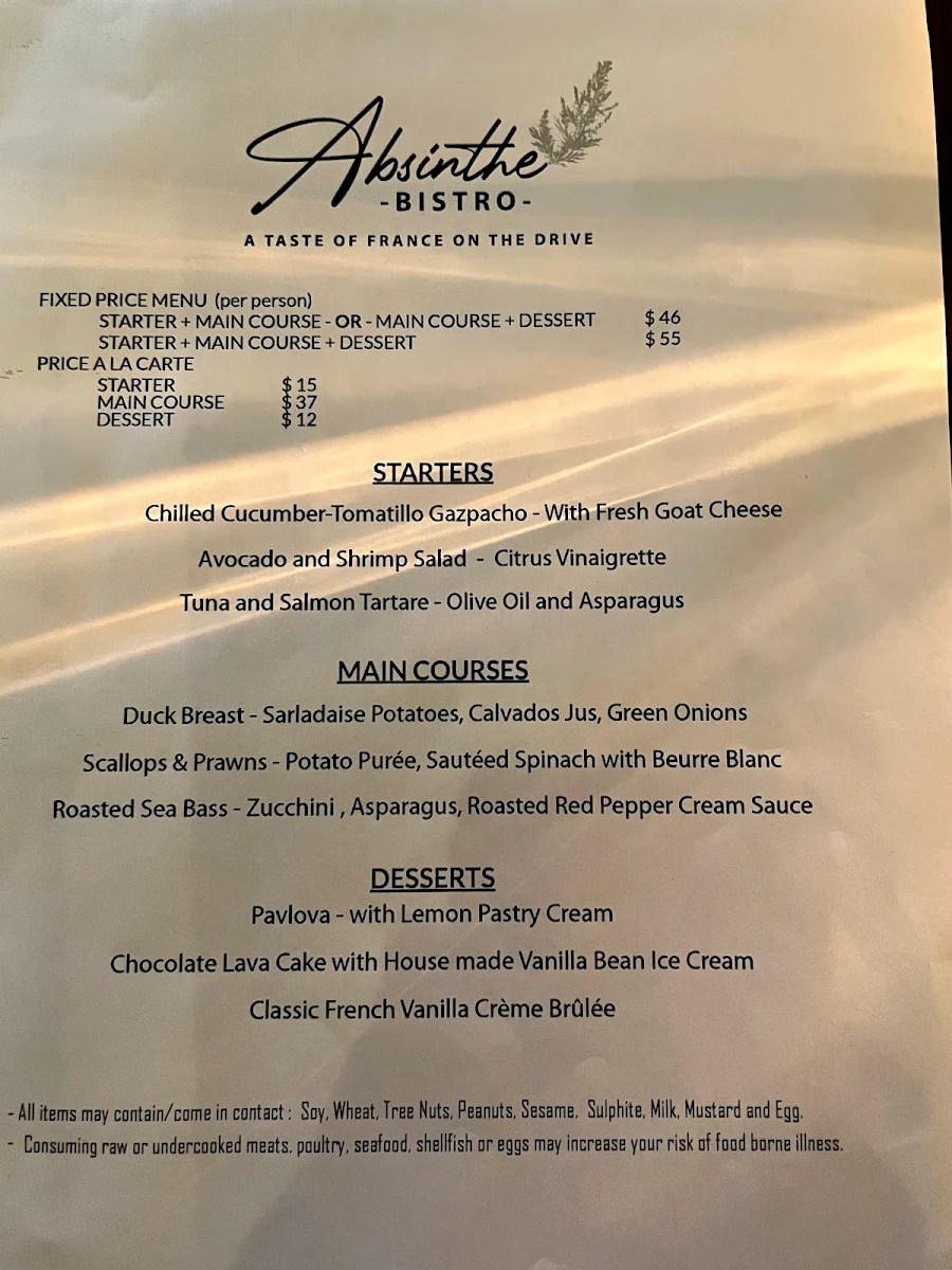 Menu photo 1