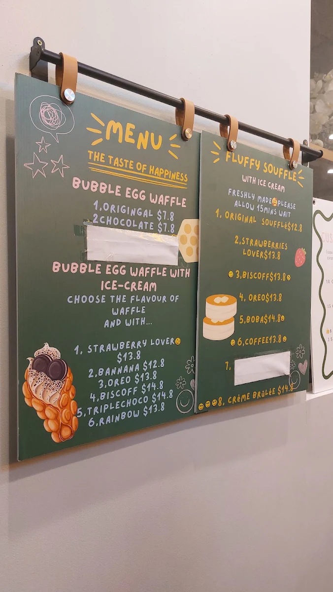 Menu, Eggette