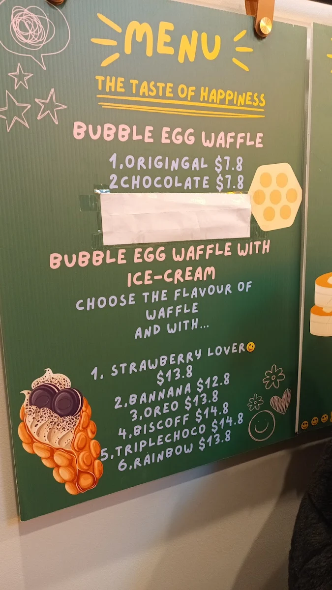 Menu, Eggette