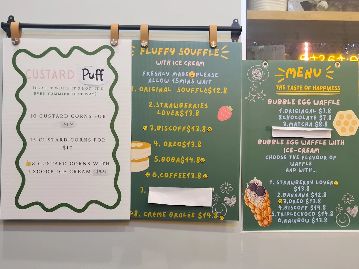 Menu, Eggette