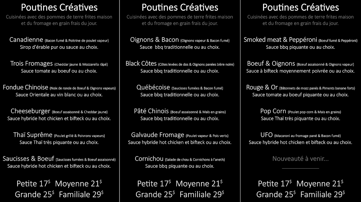 Menu photo 1