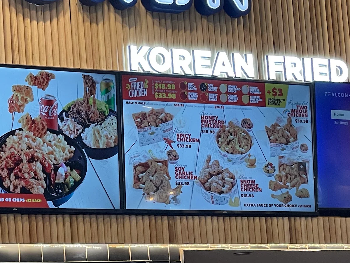 Menu, O Chicken Kotara Westfield