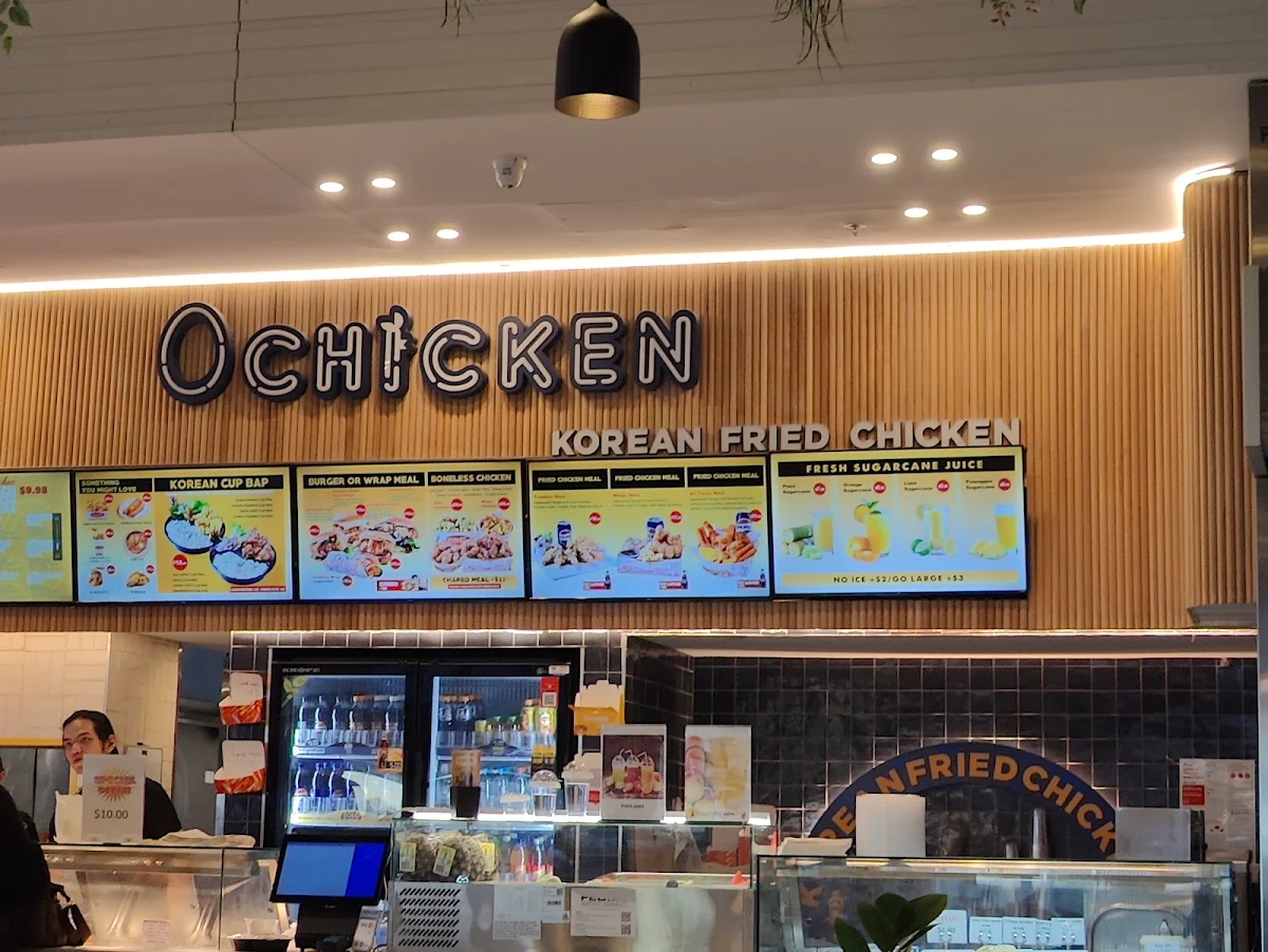 Menu, O Chicken Kotara Westfield