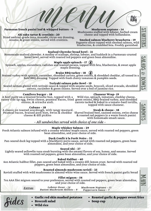Menu photo 1