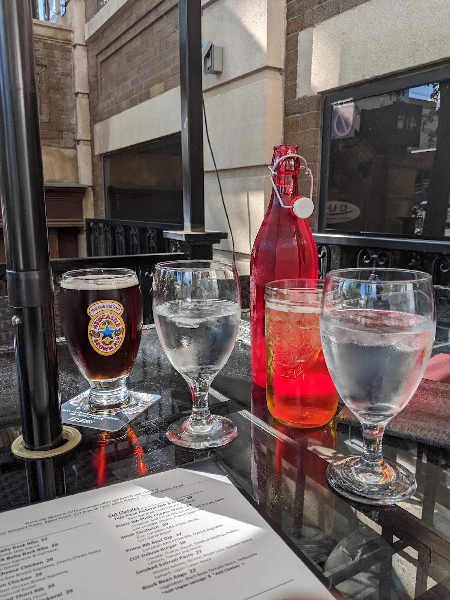 Menu, Cut Casual Steak & Tap