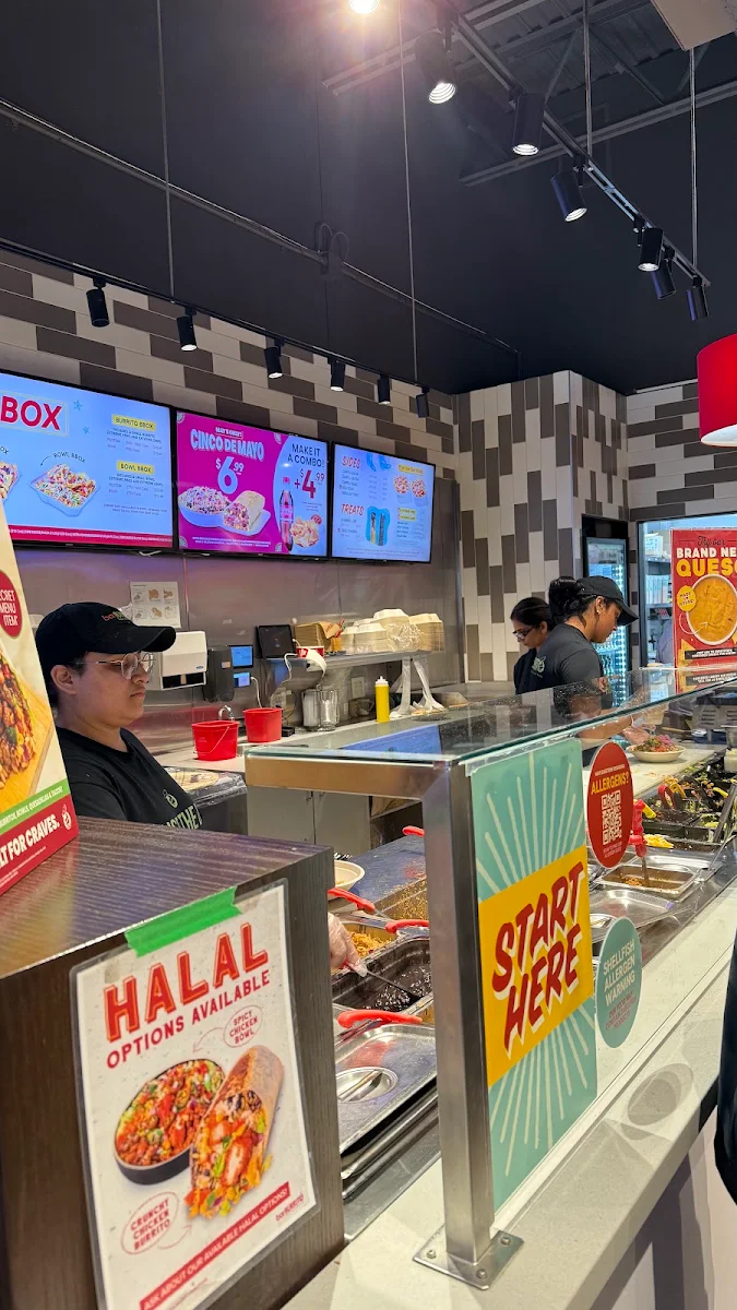 Menu, barBURRITO