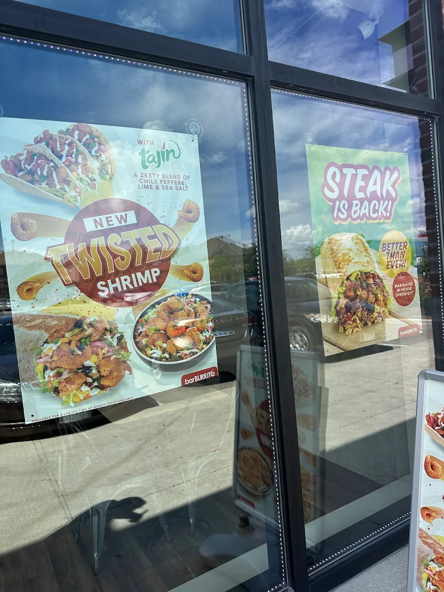 Menu, barBURRITO