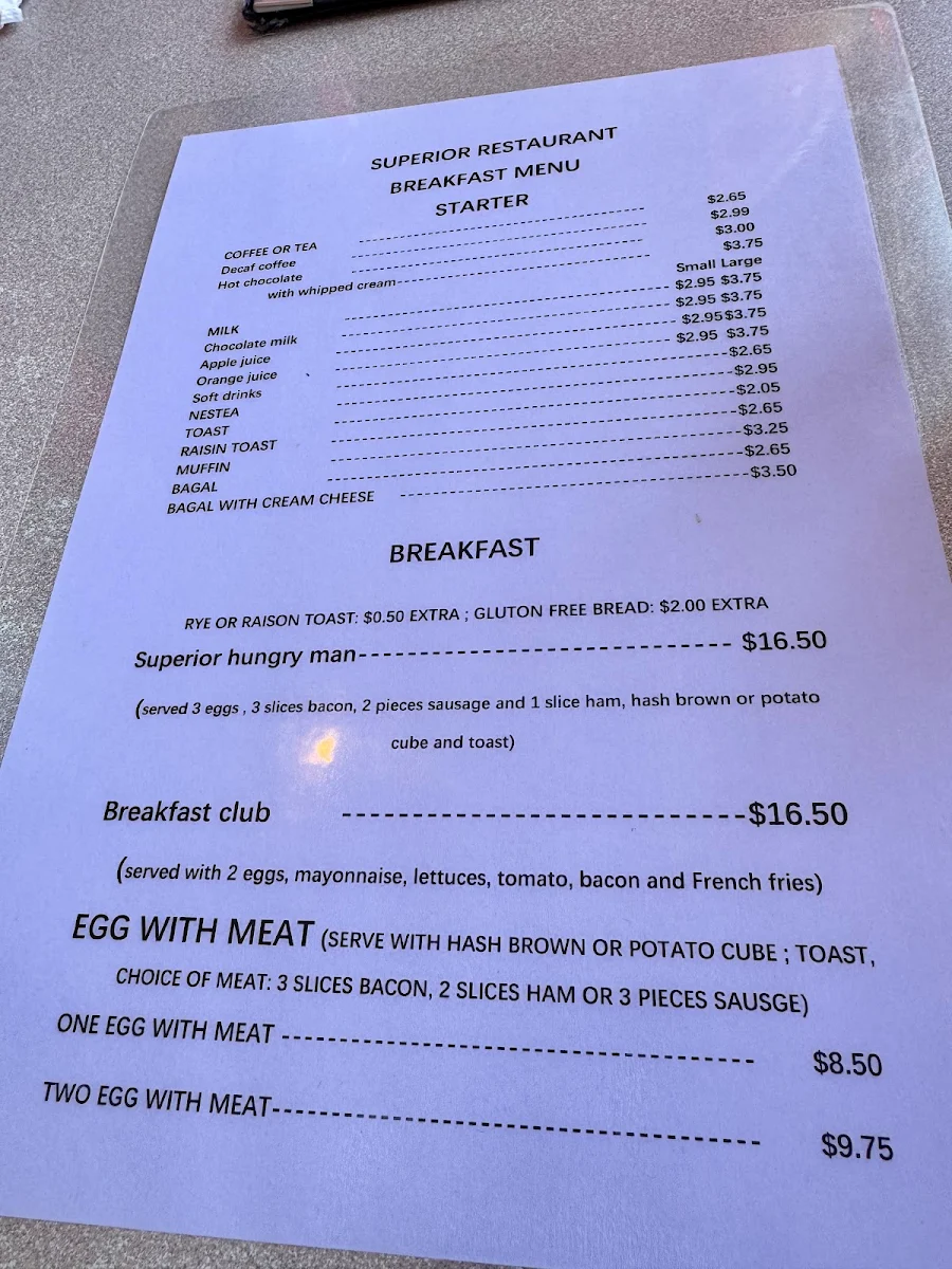 Menu photo 1