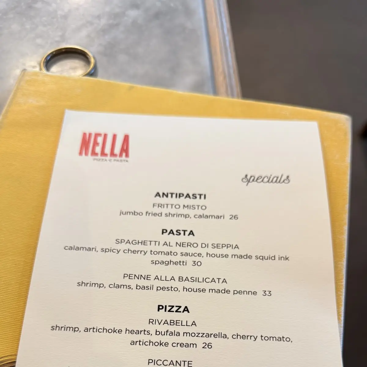 Menu photo 1