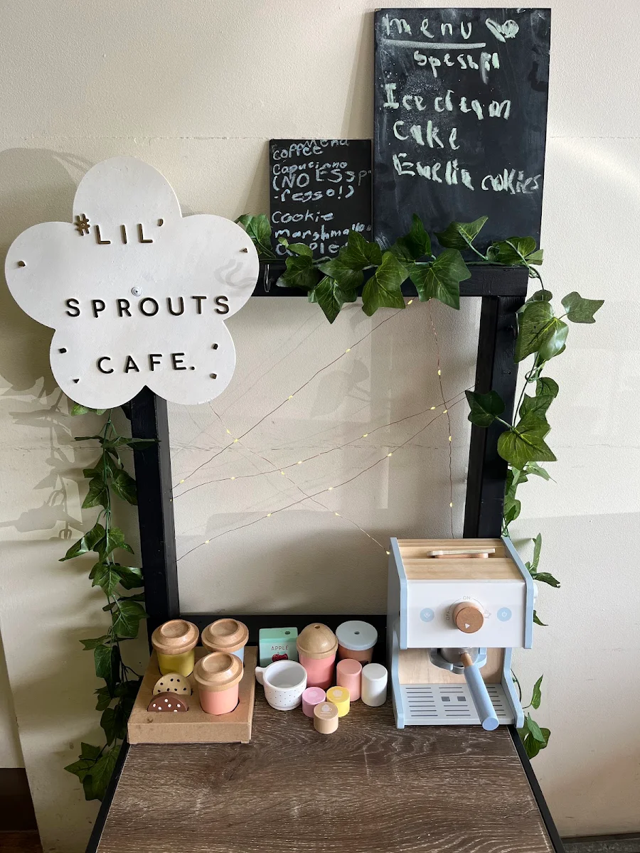 Menu, Sprouts Cafe