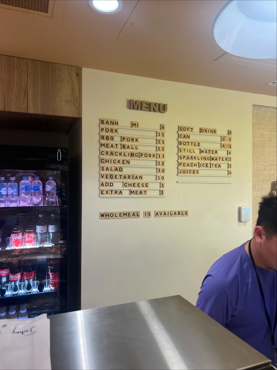 Menu, Marrickville Pork Roll Victoria Cross