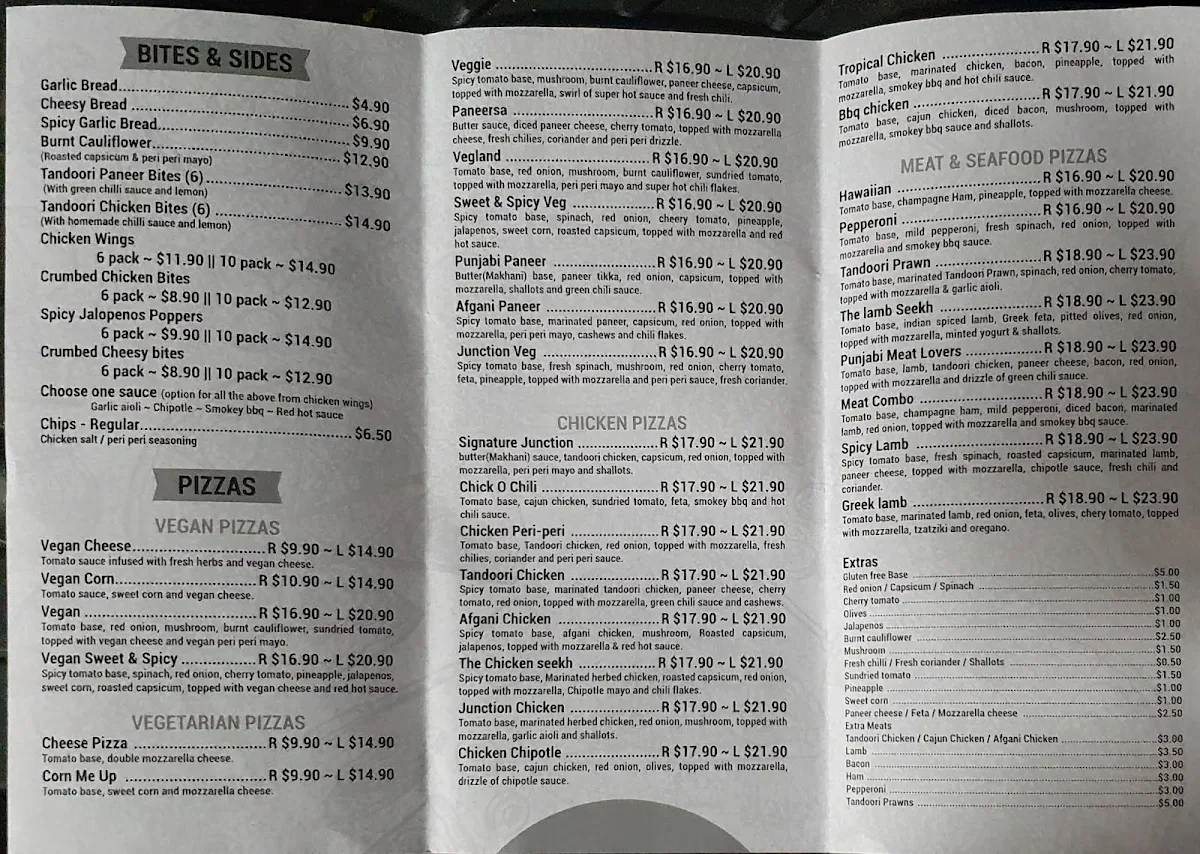 Menu, Dosa Hut Indian Multi Cuisine Restaurant Mount Gravatt