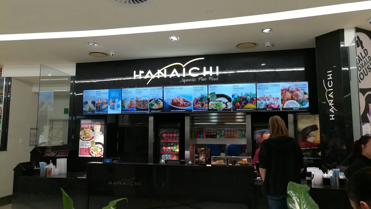 Menu, Hanaichi Indooroopilly
