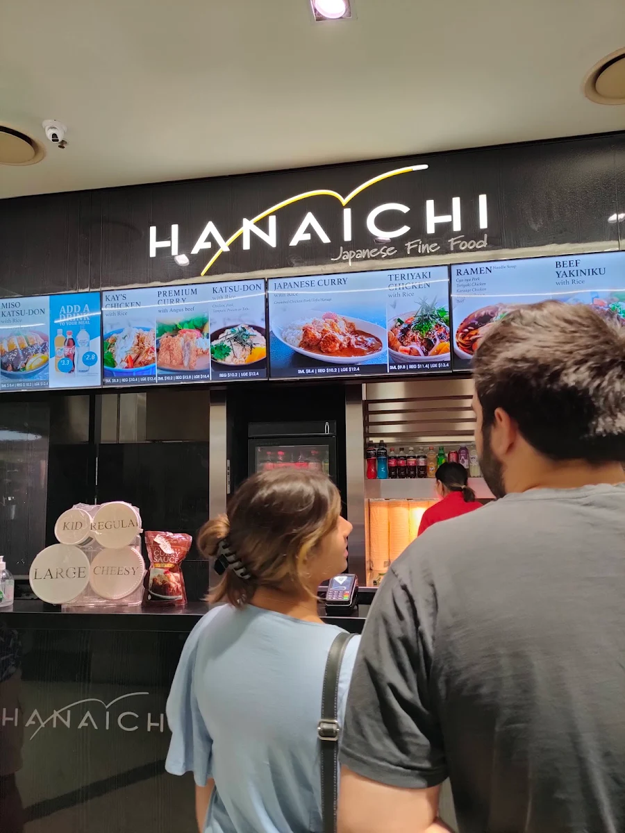 Menu, Hanaichi Indooroopilly
