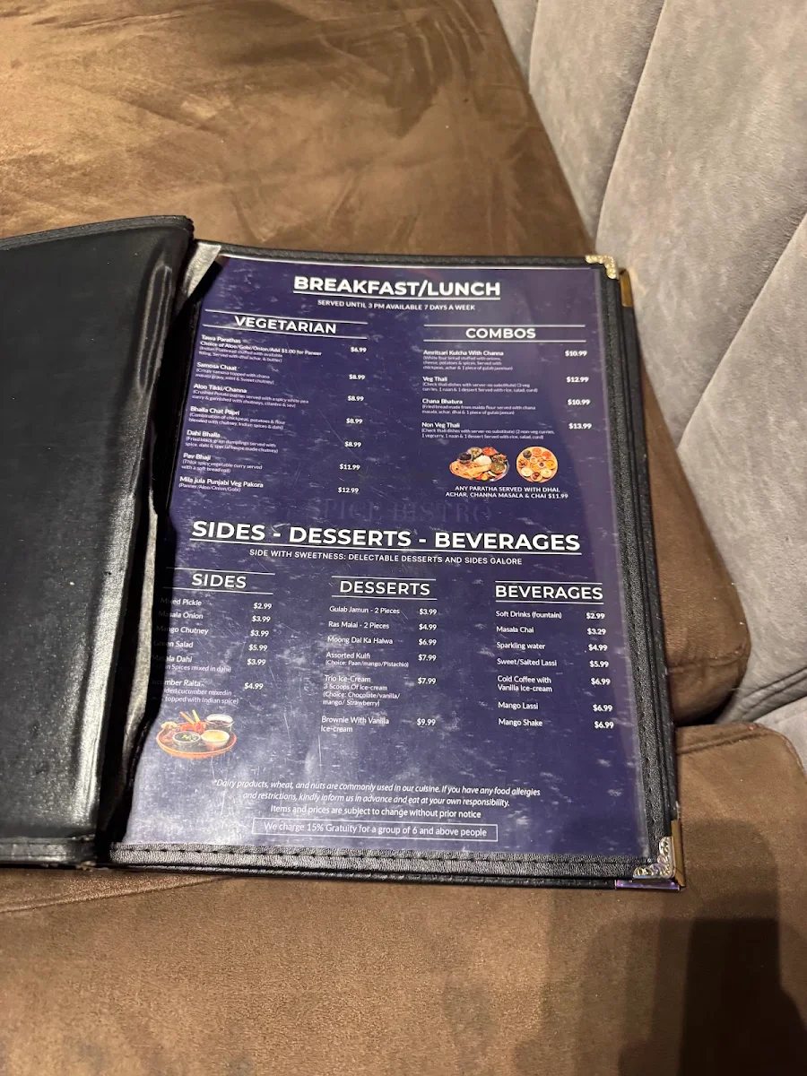 Menu, 7 Spice Bistro – Authentic Indian Restaurant | Hakka Cuisine | Catering service | Food Truck Catering Brampton
