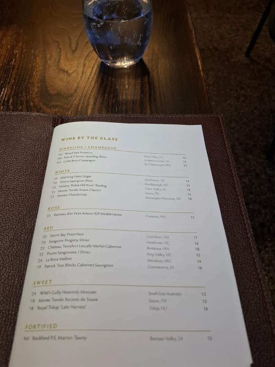 Menu, Lord Lygon