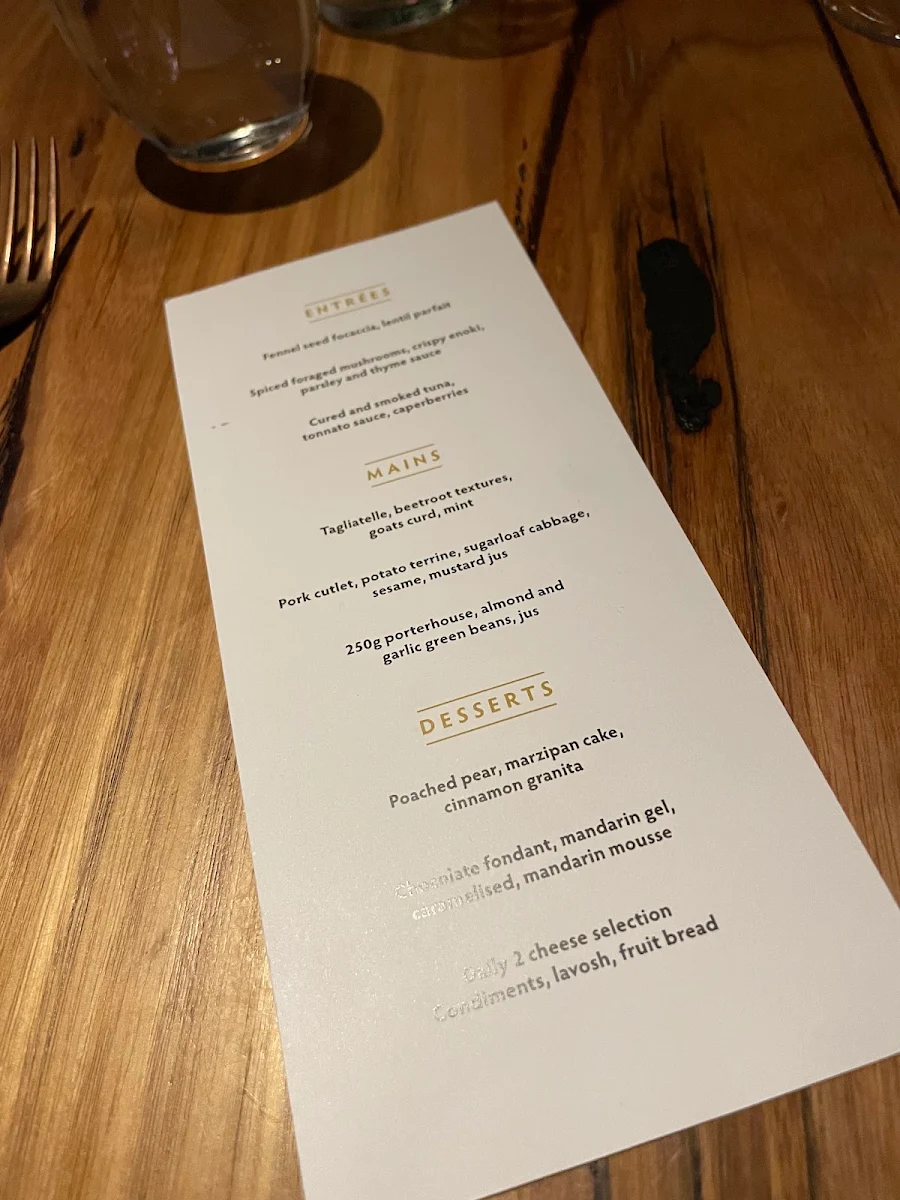 Menu, Lord Lygon
