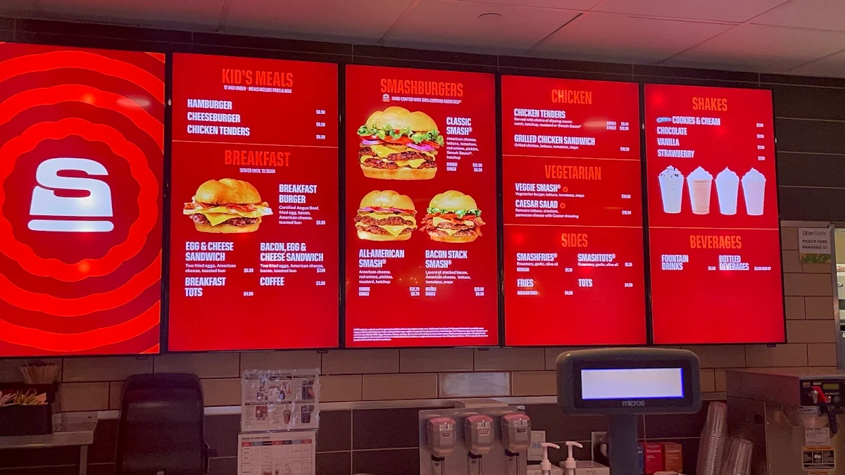 Menu, Smashburger