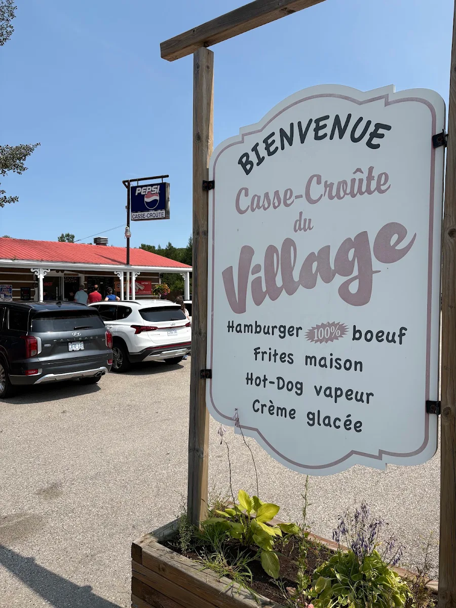 Menu, Casse-Croûte du Village