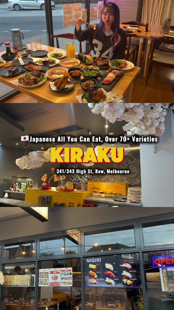Food & drink, Kiraku Japanese All You Can Eat