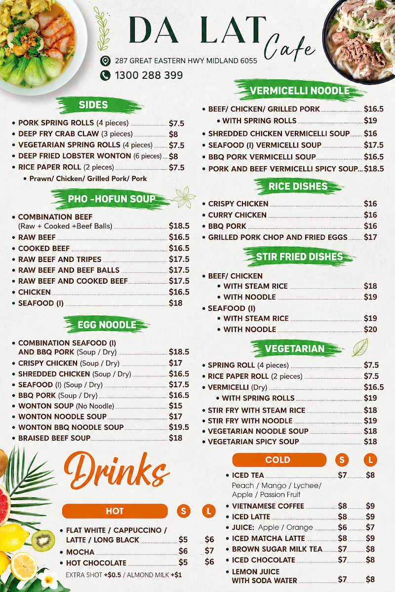 Menu photo 1