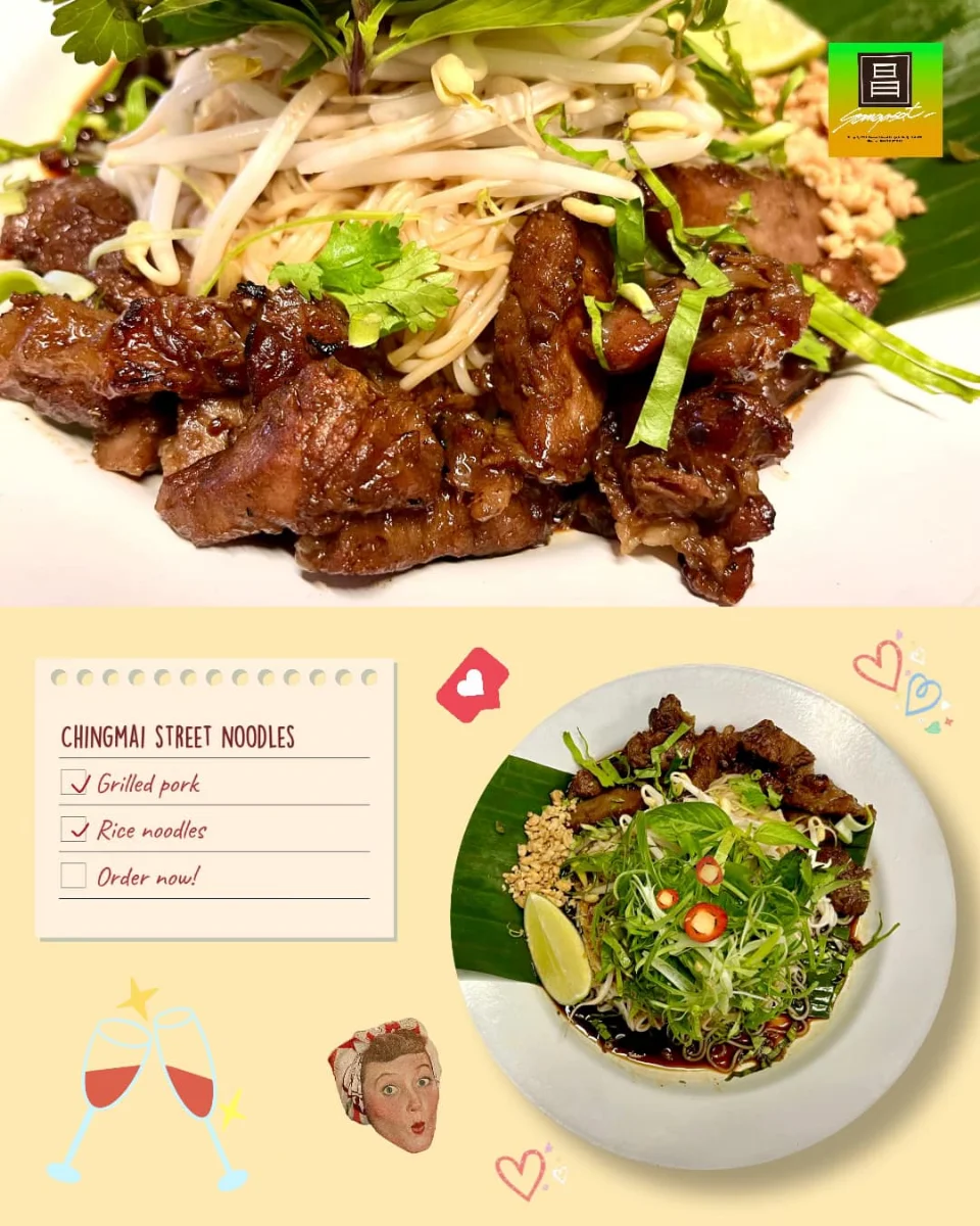 Menu, Samgasat Thai Cuisine