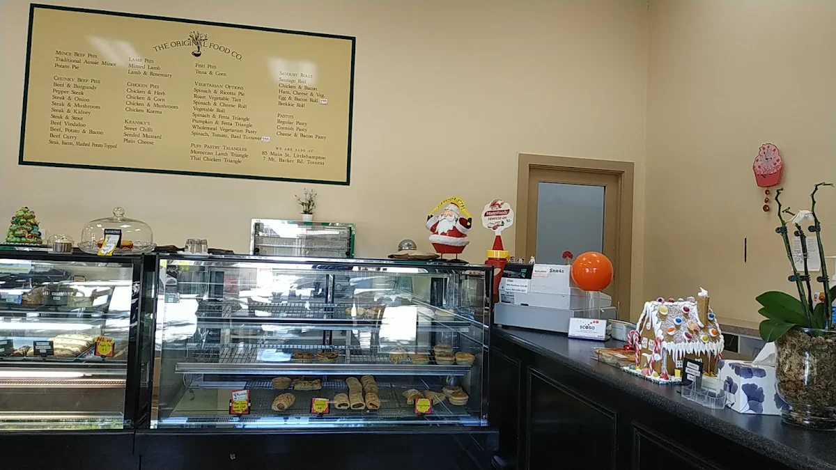 Menu, The Original Food Co.