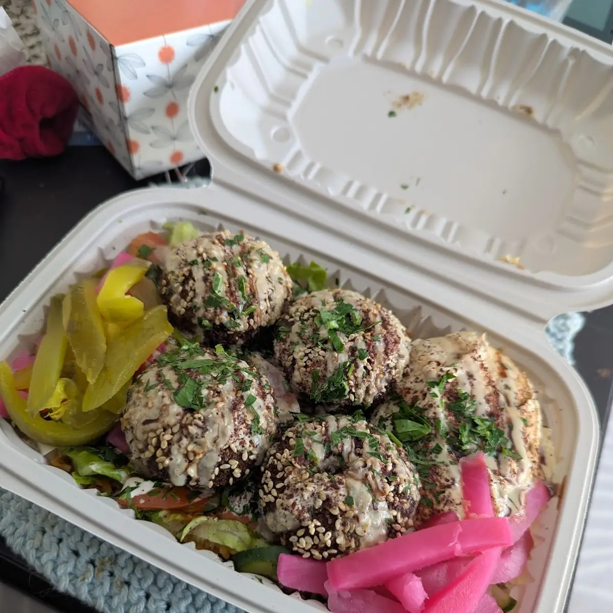 Food & drink, Syrian Table Shawarma and Falafel