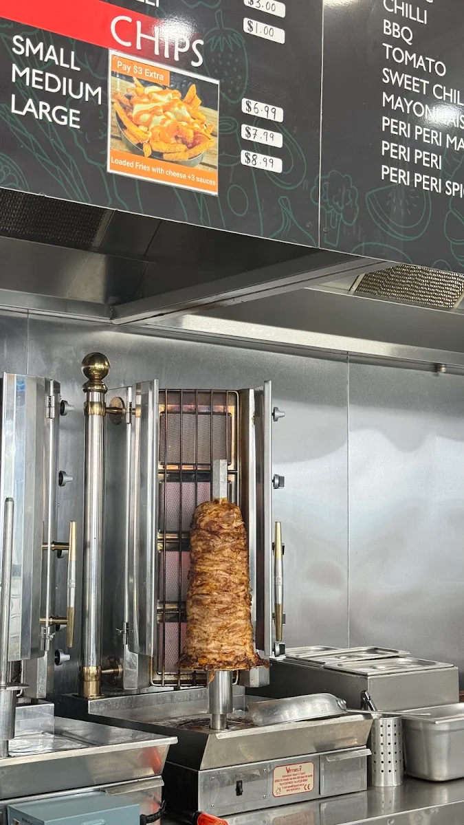 Menu, Kebab Club Tarneit