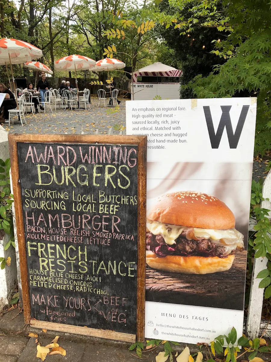Menu, The White House