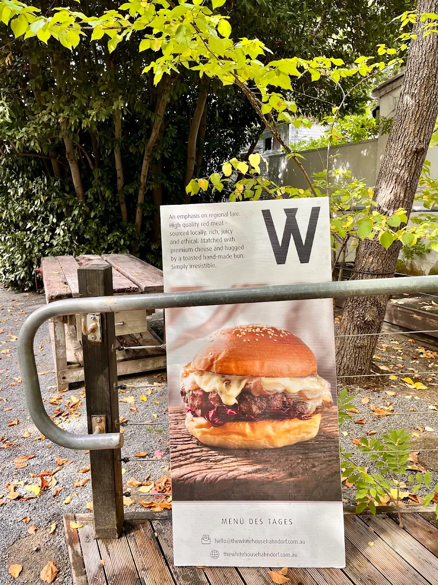 Menu, The White House