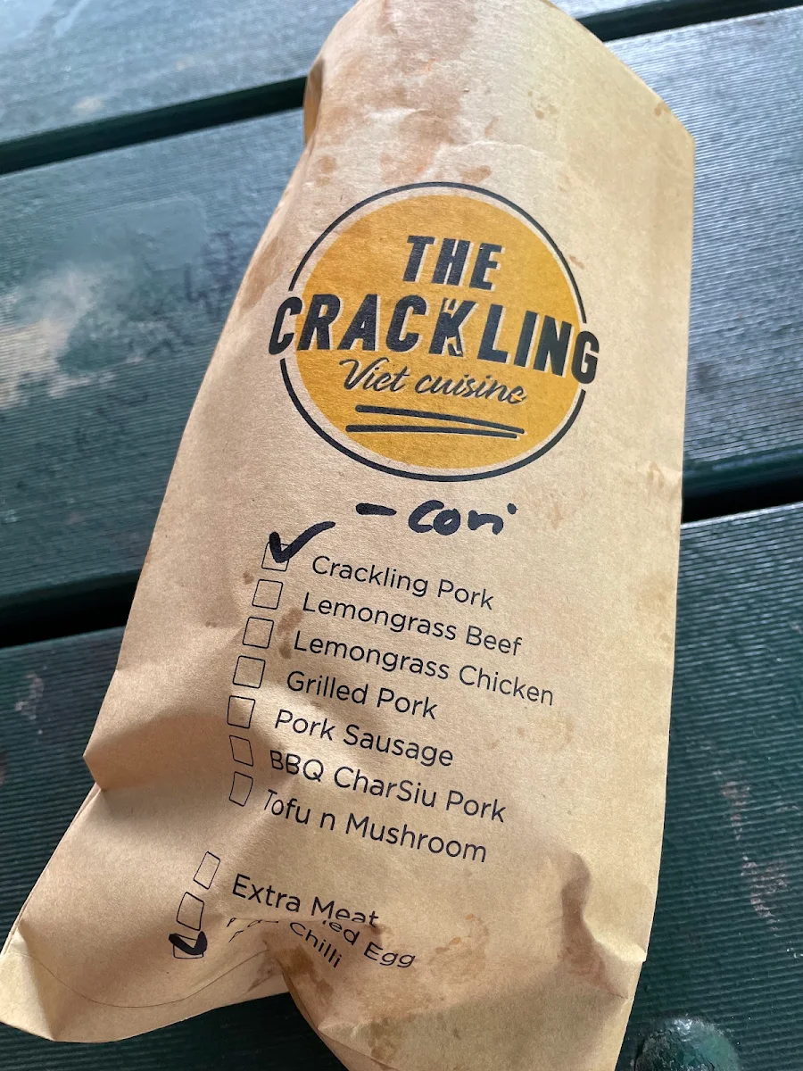 Menu, Crackling - Holland Park West