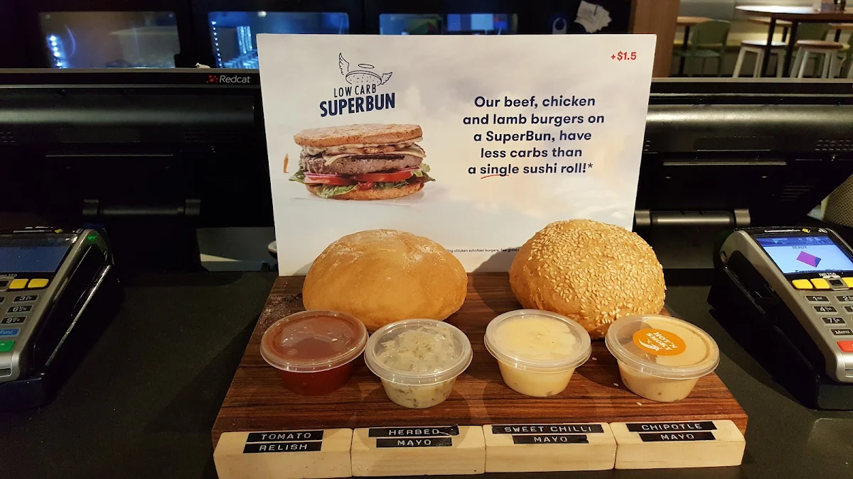 Menu, Grill'd Burgers - Whitford City