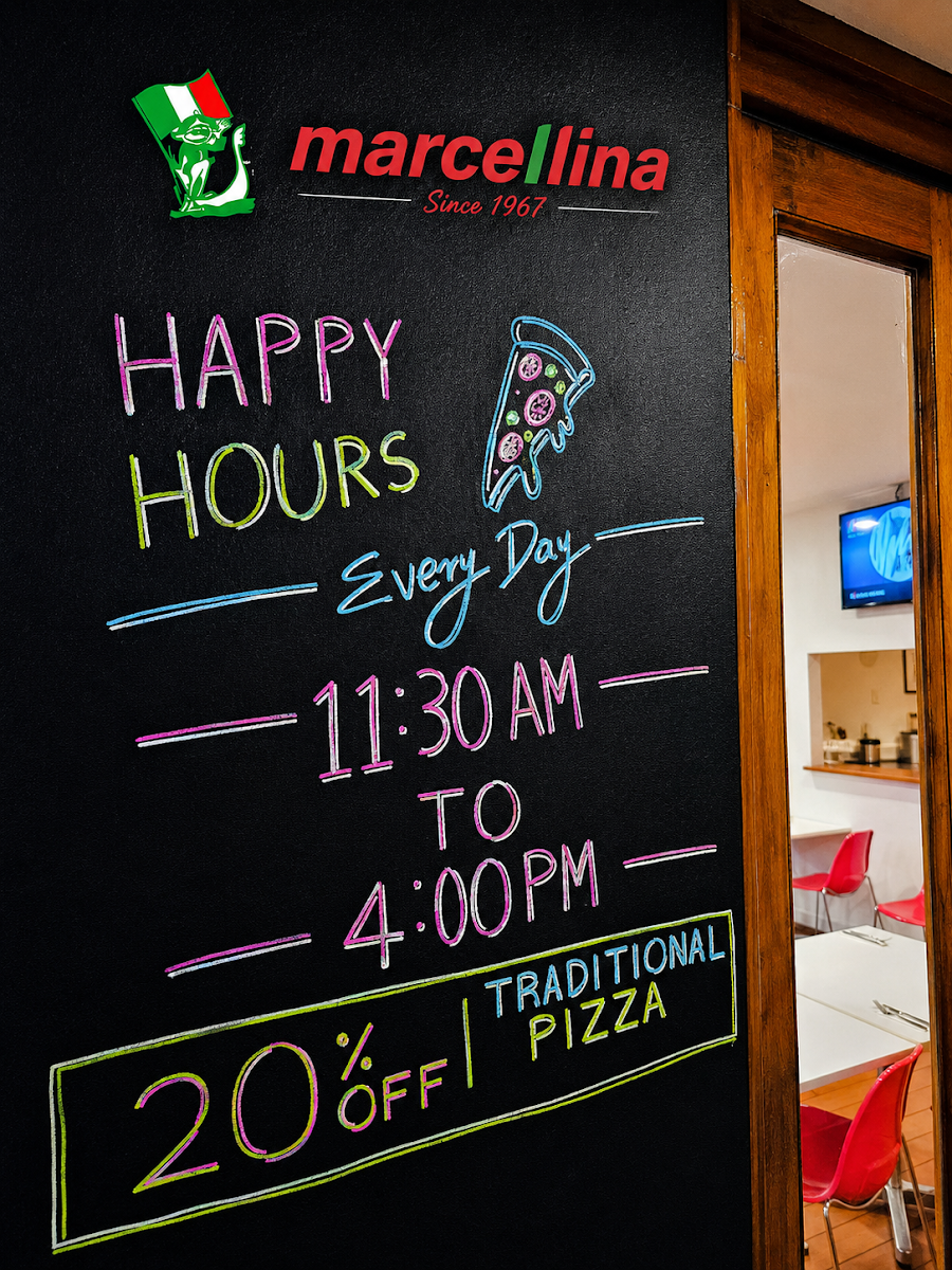Menu, Marcellina Darlington