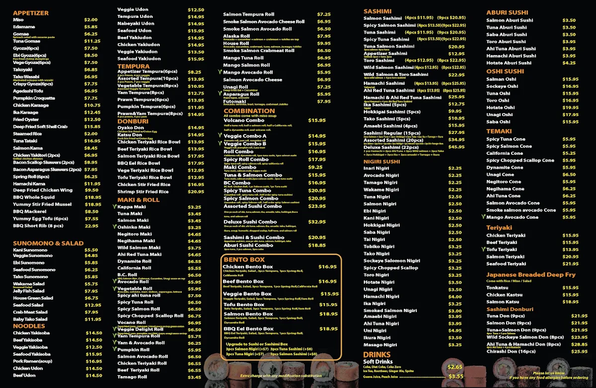 Menu photo 1