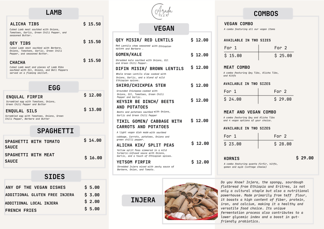 Menu photo 1