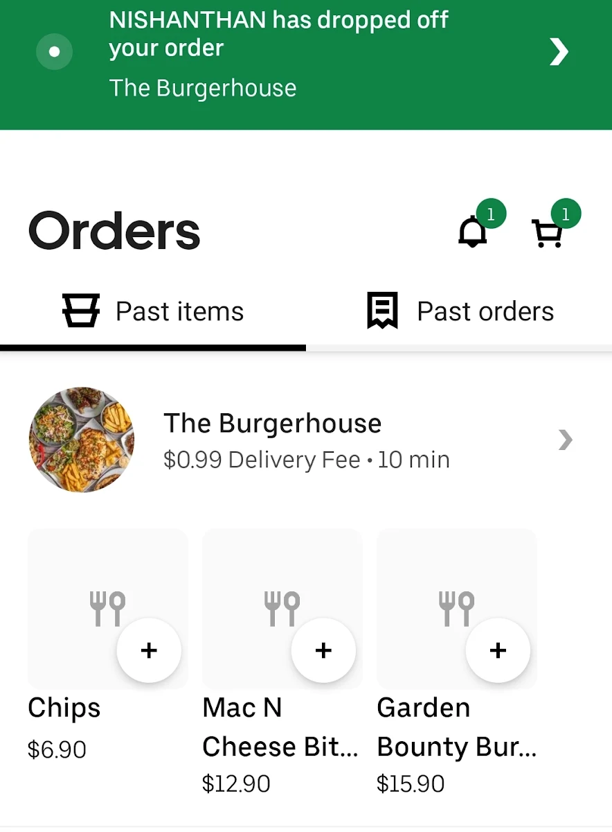 Menu, The Burgerhouse