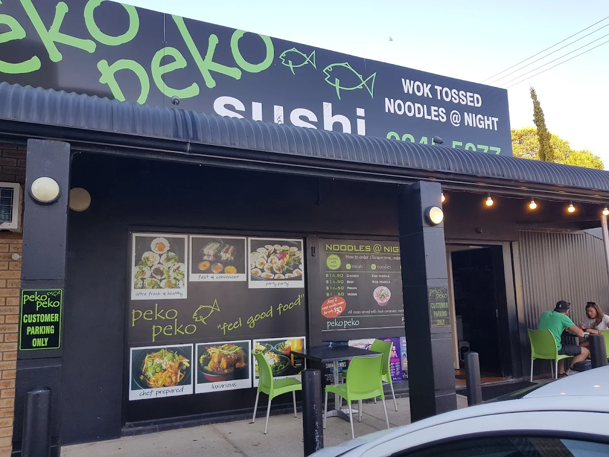 Menu, Peko Peko
