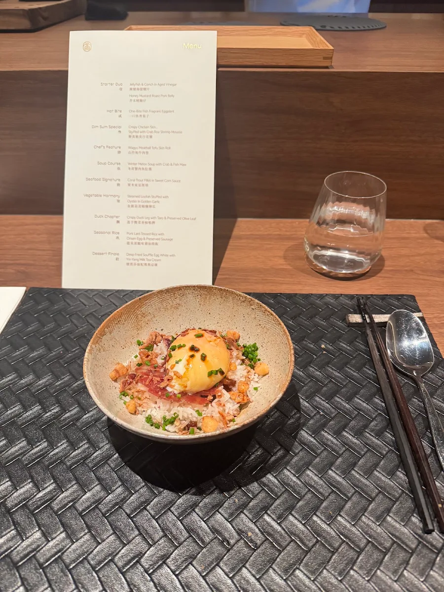 Menu, DOM Cantonese Southbank
