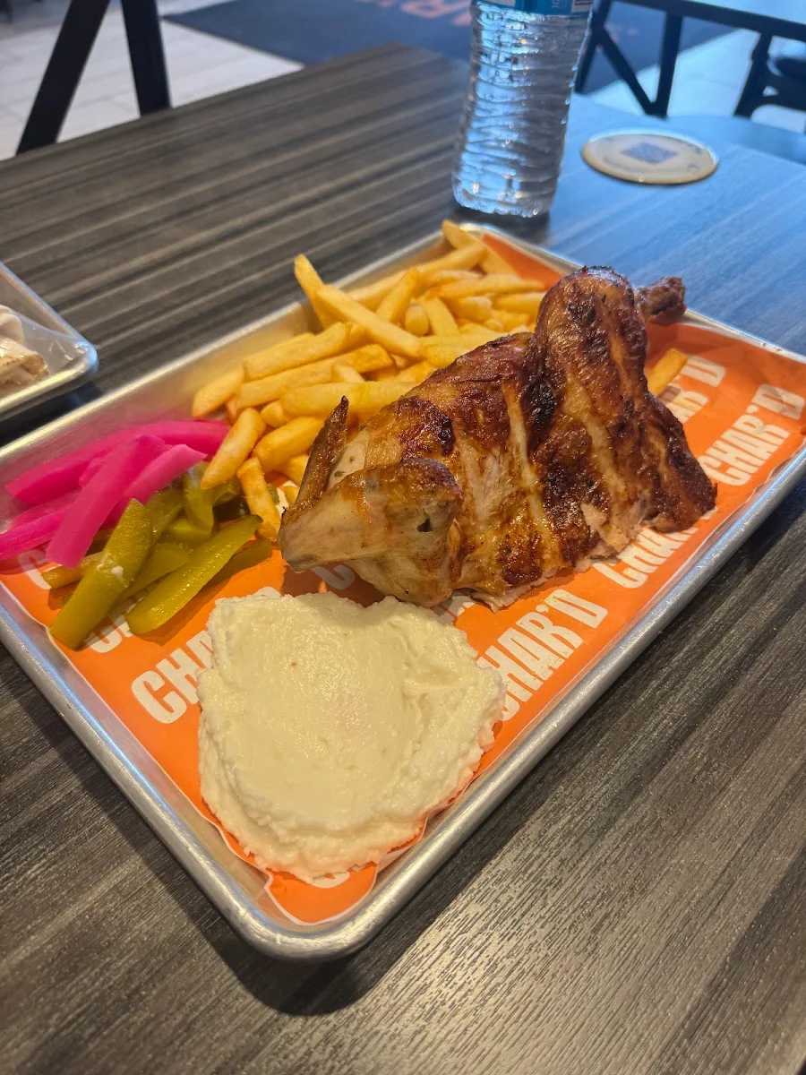 Food & drink, Char'd Chicken St Clair