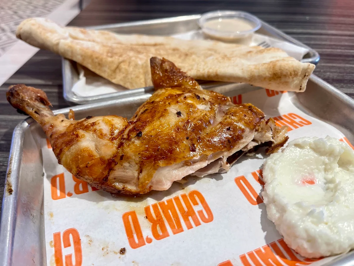 Food & drink, Char'd Chicken St Clair