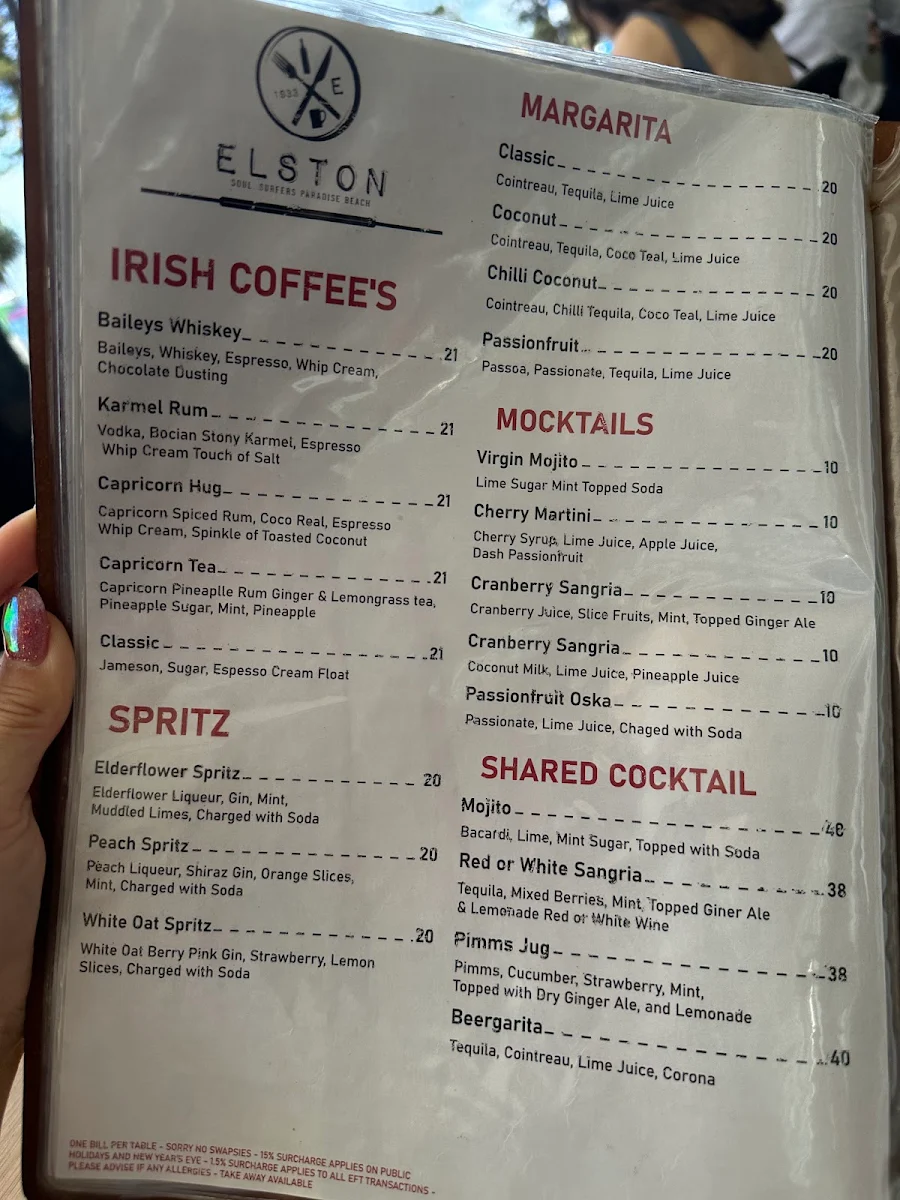 Menu, Woodfired Mediterranean Grill & Cafe
